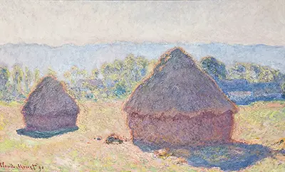 Grainstacks, in Bright Sunlight Claude Monet